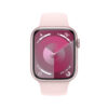 Apple Watch Series 9 GPS 45mm Pink Aluminium Case with Light Pink Sport Band