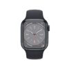 Apple Watch Series 8 [GPS 41 mm] Smart Watch w/Midnight Aluminium Case with Midnight Sport Band. Fitness Tracker, Blood Oxygen & ECG Apps, Always-On Retina Display, Water Resistant