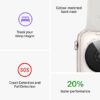 Apple Watch SE (2nd Gen) [GPS 40 mm] Smart Watch w/Midnight Aluminium Case & Midnight Sport Band. Fitness & Sleep Tracker, Crash Detection, Heart Rate Monitor, Retina Display, Water Resistant