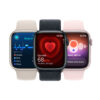 Apple Watch Series 9 GPS 45mm Pink Aluminium Case with Light Pink Sport Band