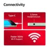 Xiomi Redmi 13C 5G (Stardust Black, 4GB RAM, 128GB Storage)