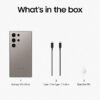 SAMSUNG Galaxy S24 Ultra 5G(Titanium Gray,256GB)(12 GB RAM)